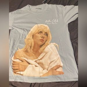 Billie ilish tee, tag on it.